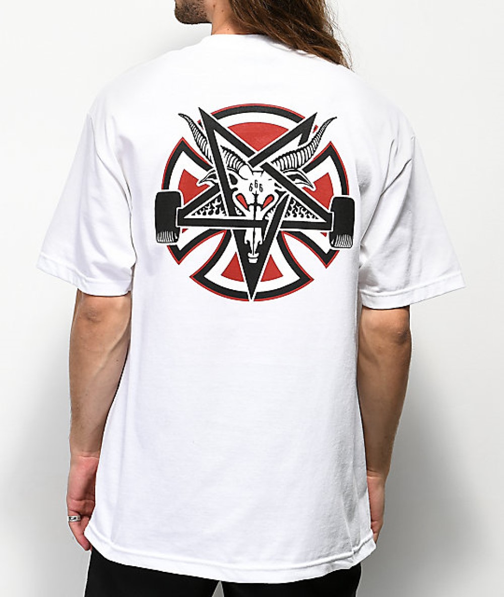 camiseta thrasher pentagram