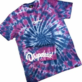 CAMISA-basica-marca-DROP-DEAD-original-cor-rosa-azul-tie-dye-estilo-skate-sucata-brazil-maua-moda-skatista-streetwear-