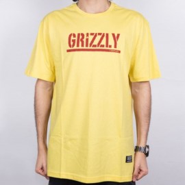 CAMISA-basica-marca-GRIZZLY-OG-BEAR-cor-amarelo-estamapa-basica-estilo-skate-sucata-brazil-maua-moda-skatista-streetwear-