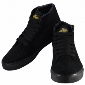 Tênis Mad Rats Cano Alto Hi Top Black Branco