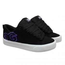 TENIS-DOUBLE-G-original-LINHA-Record-Cor-preto-roxo-loja-estilo-skate-sucata-brazil-maua-moda-skatista-streetwear-2