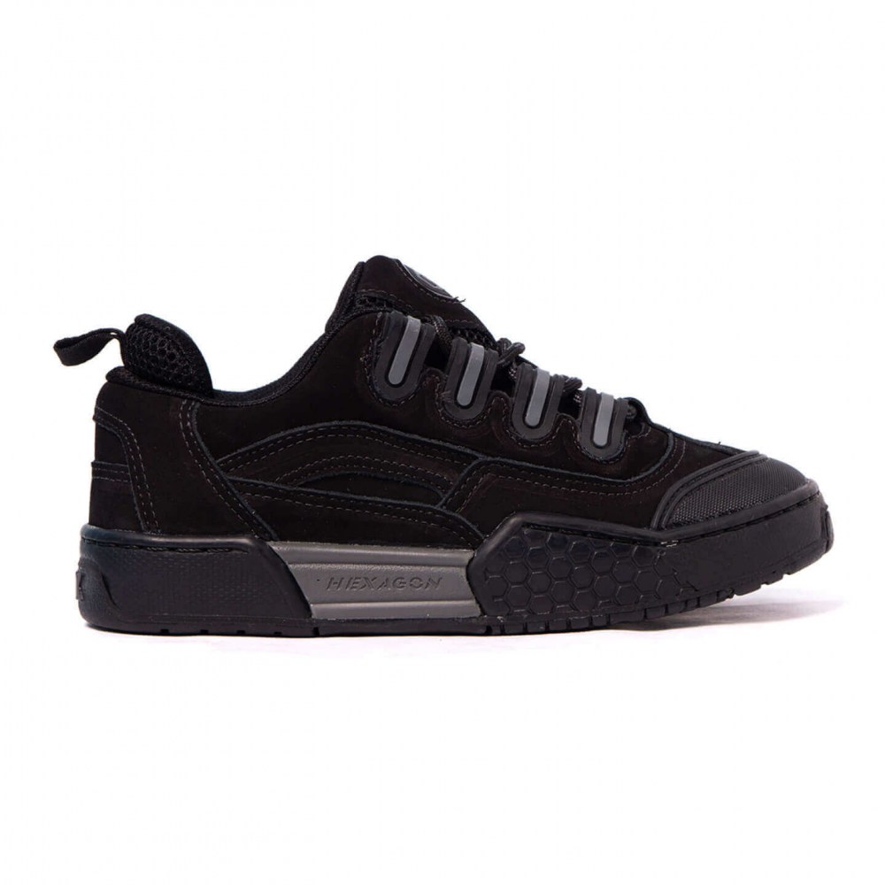 TENIS_QIX_LINHA_HEXAGON_C0R_COURO_NOBUCK_preto_preto_sucata_brazil_moda_skatista_streetwear_3