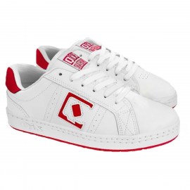 TÊNIS_QIX_COMBAT_cor_BRANCO_VERMELHO_sukata_Brasil_streetwear_moda_skatista