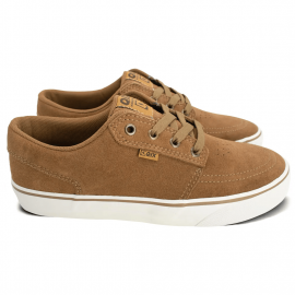 TÊNIS_QIX_NEXT_CAMURÇA_COGNAC_MARROM_LATERAL_sukata_Brasil__streetwear_moda_skatista