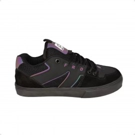 TÊNIS_marca_FREEDAY_original_linha_NOSTAL_cor_PRETO_REFLETIVO_loja_de_skate_sucata_brazil_maua_moda_skatista_streetwear__