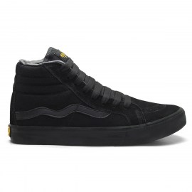 TÊNIS_marca_MAD_RATS_modelo_HI_TOP_cor_all_black_com_branco_sukata_brazil_moda_skatista_streetwear