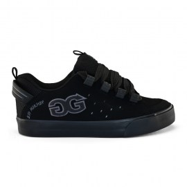 Tênis-Double-G-original-Big-Monster-Nobuck-Robusto-Cadarço-Largocor-preto-all-black-sukata-brazil-maua-moda-skatista-streetwear-4