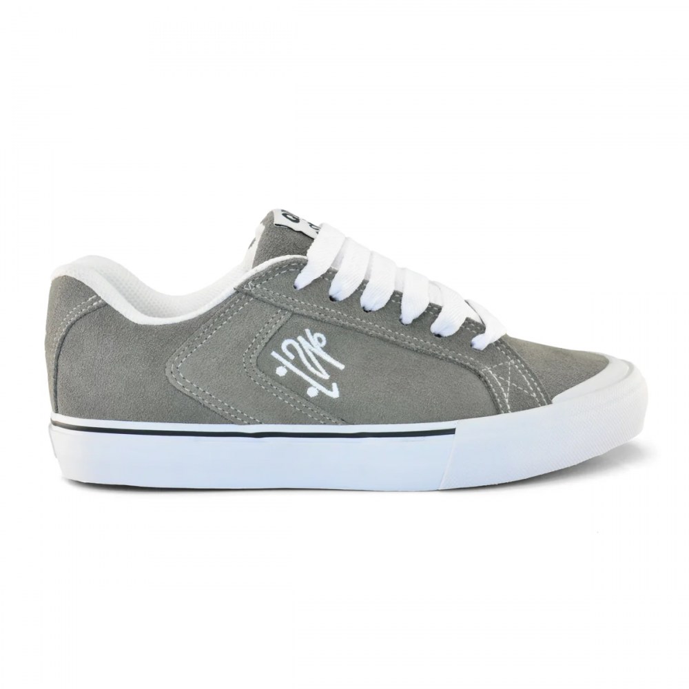 Tênis-QIX-ORIGINAL-Chorao-charlie-brown-jr-cinza-grafite-sukata-brazil-maua-moda-skatista-streetwear