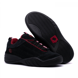 Tênis_Qix_Contest_01_Preto_com_vermelho_sola_sukata_Brasil__streetwear_moda_skatista_24