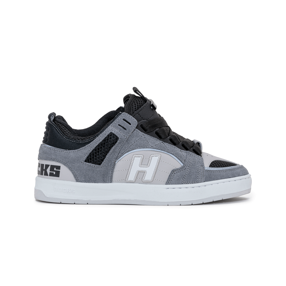 tenis_marca_hocks_linha_bold_cor_Cinza_asfalto_sucata_brazil_skates_e_moda_streetwear